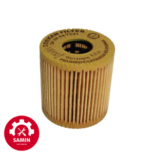 فیلتر روغن سرکان مناسب پژو 206 و 2008 با کاغذ صاف