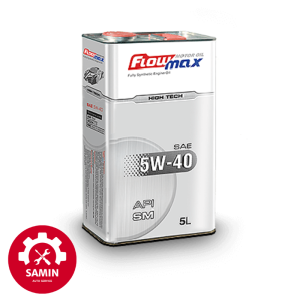 روغن موتور پارس فلومکس 5W40 پنچ لیتری