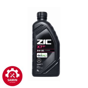 روغن موتور زیک 5W30 مدل X7 D1 API SQ